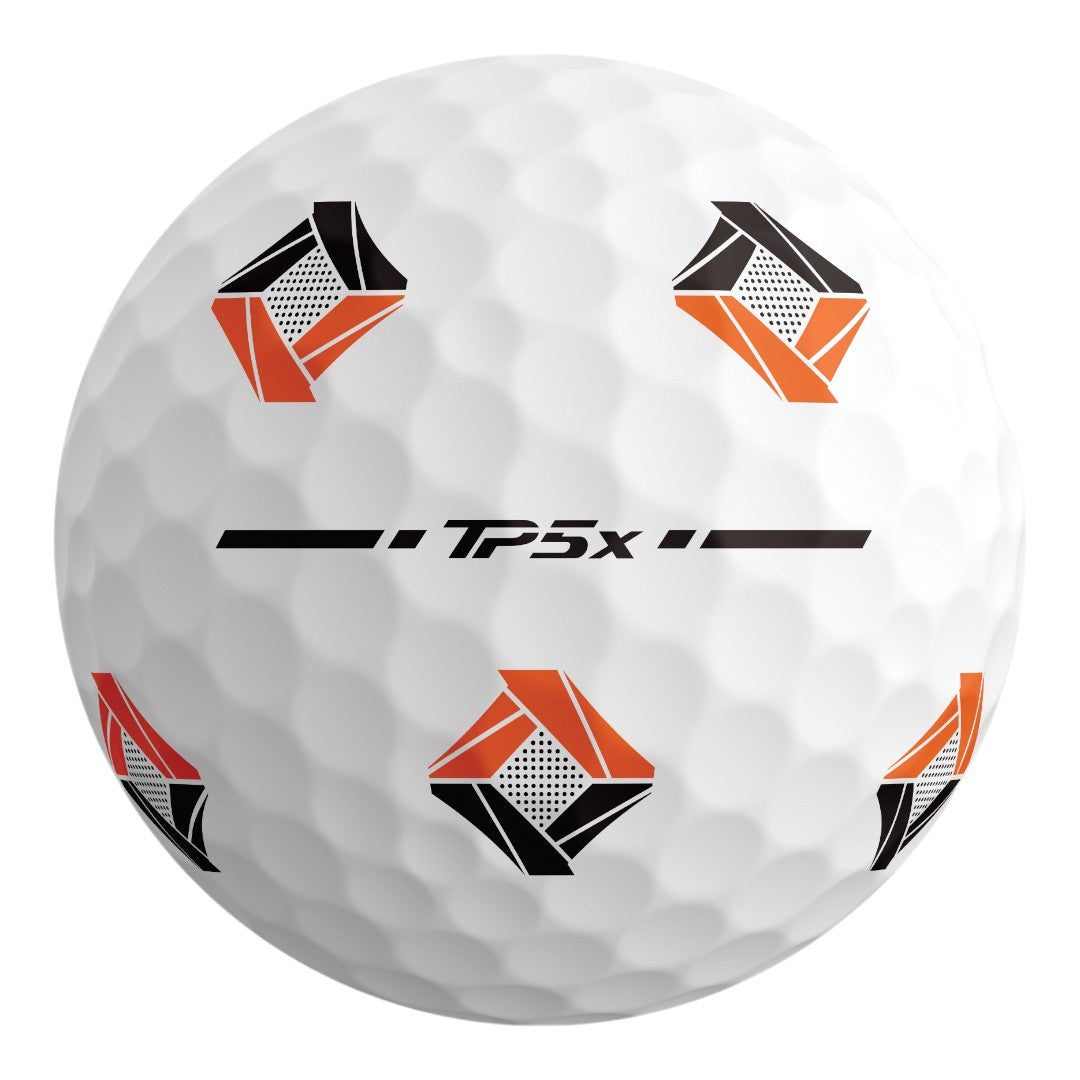 TaylorMade TP5x Pix Golf Balls | White
