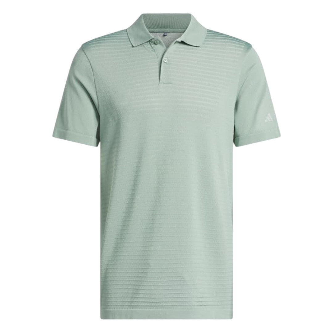 adidas Ultimate365 Tour Seamless Golf Polo Shirt JJ0165 Silver