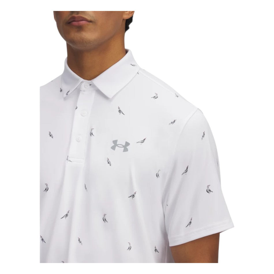 Under Armour Playoff 3.0 Printed Golf Polo Shirt 1378677