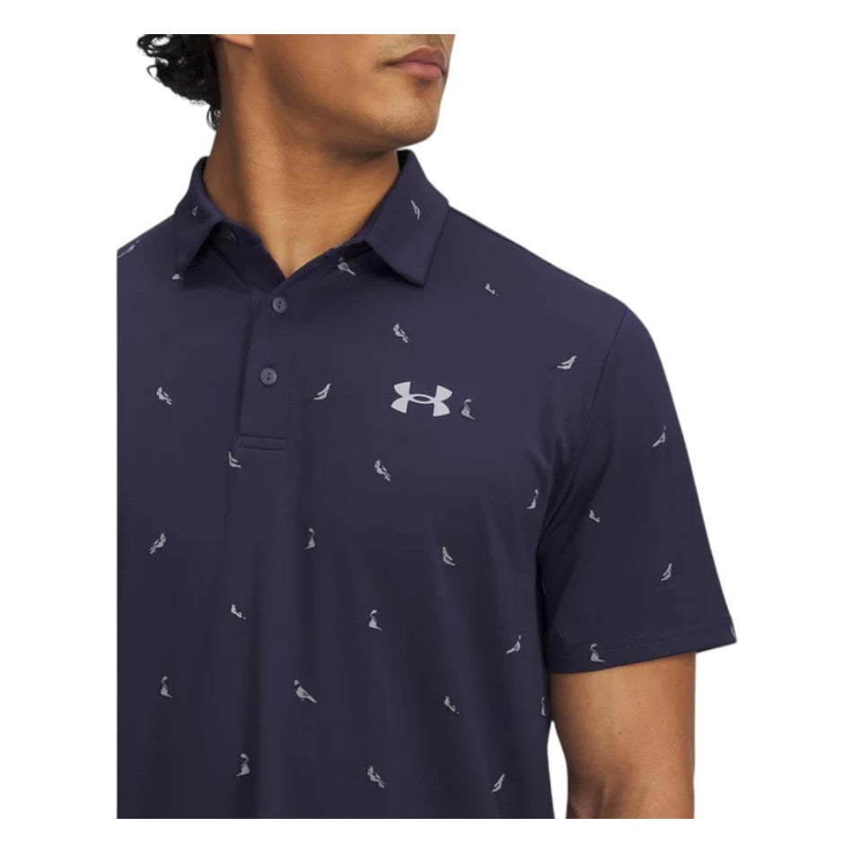 Under Armour Playoff 3.0 Printed Golf Polo Shirt 1378677