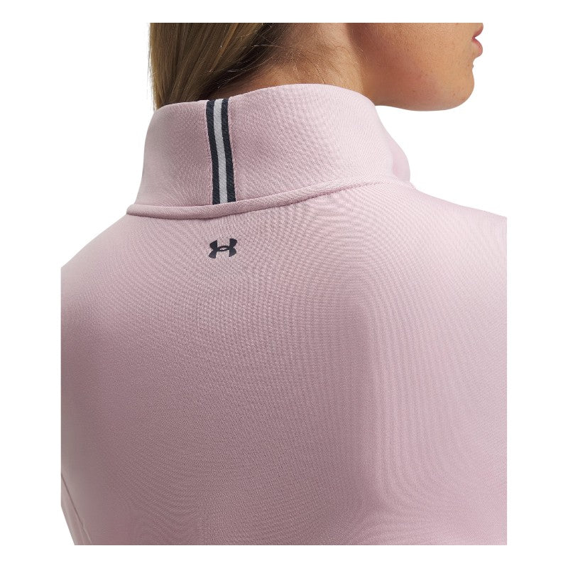 Ladies Under Armour Playoff 1/4 Zip Golf Mid Layer 1383614