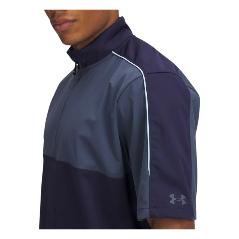 Under Armour Drive Short Sleeve Golf Wind Shirt 1389860