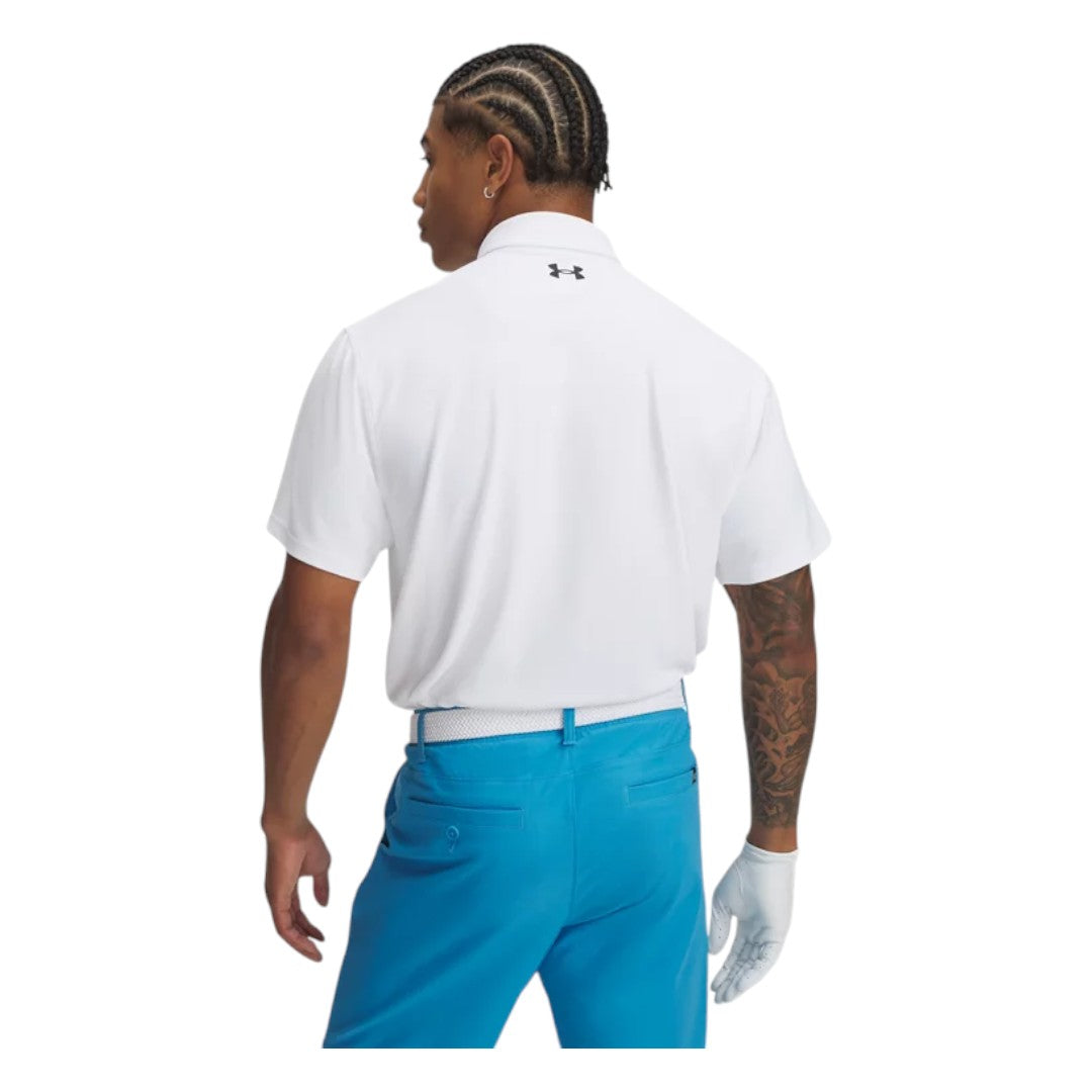 Under Armour Tee To Green Pique Golf Polo Shirt 1390123