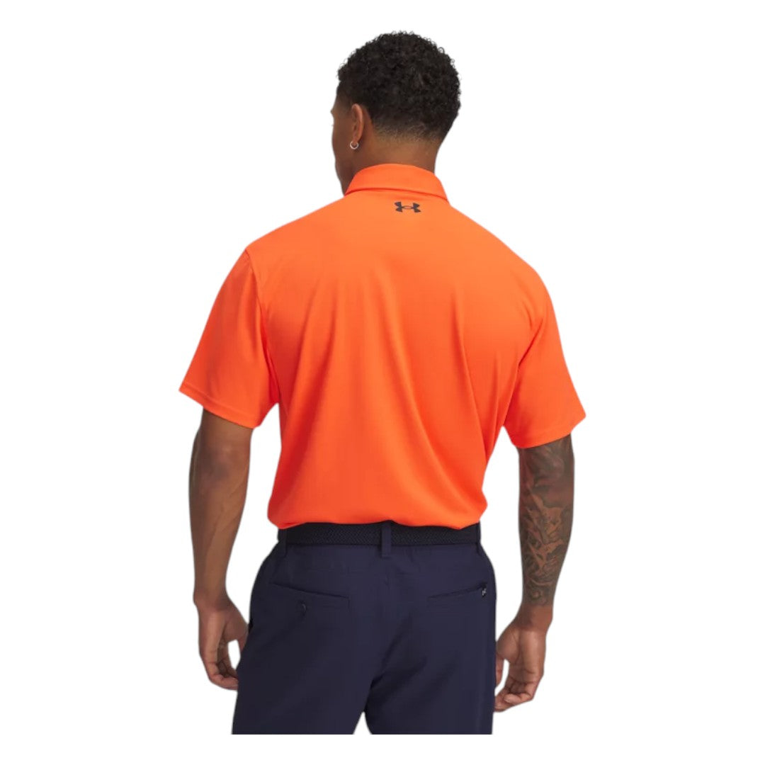 Under Armour Tee To Green Pique Golf Polo Shirt 1390123