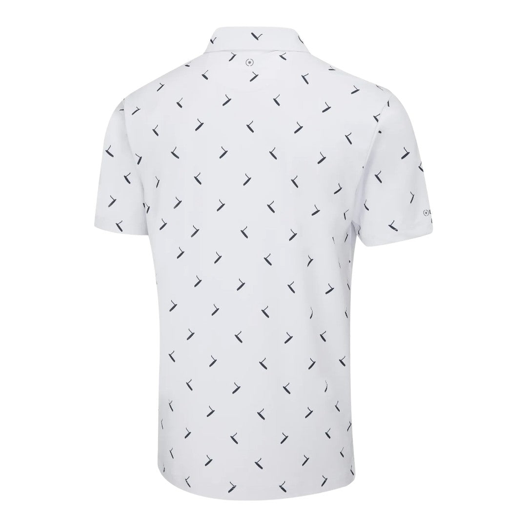 Ping Gold Putter Printed Golf Polo Shirt P03662