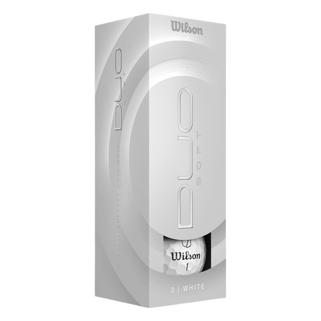 Wilson 2025 Duo Soft Golf Balls | White