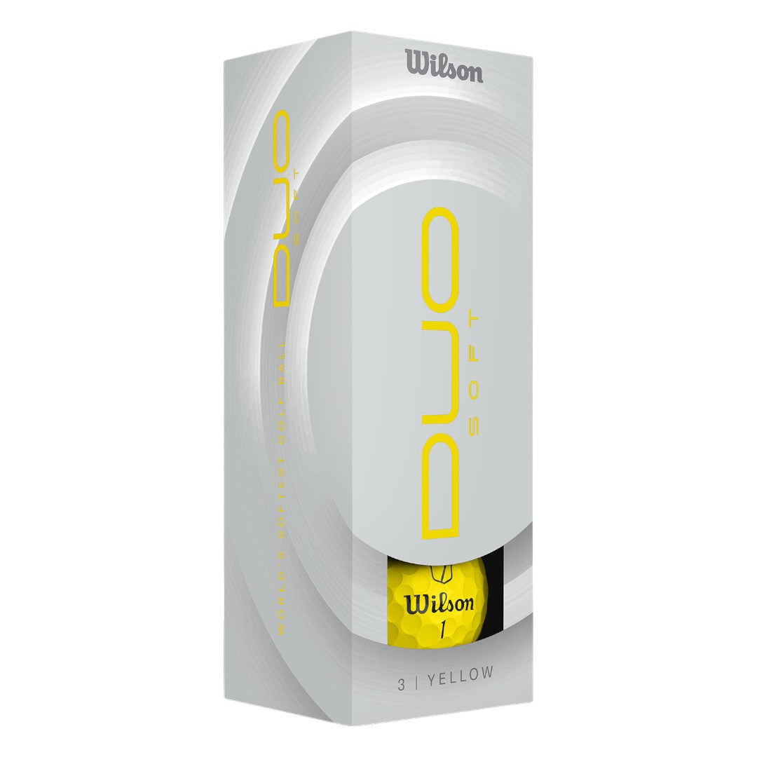 Wilson 2025 Duo Soft Golf Balls | Yellow