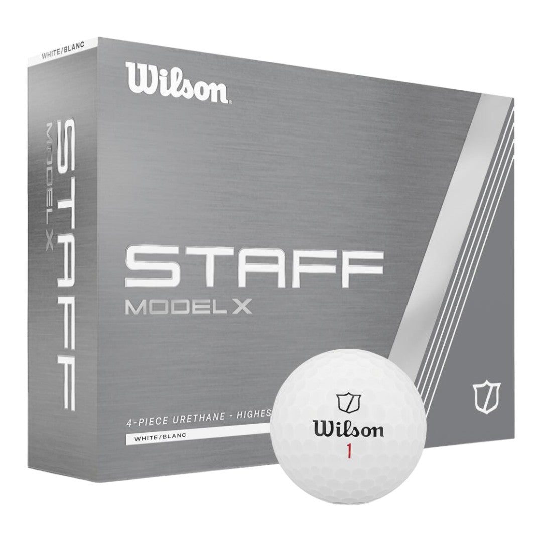 Wilson 2024 Staff Model X Golf Balls | White