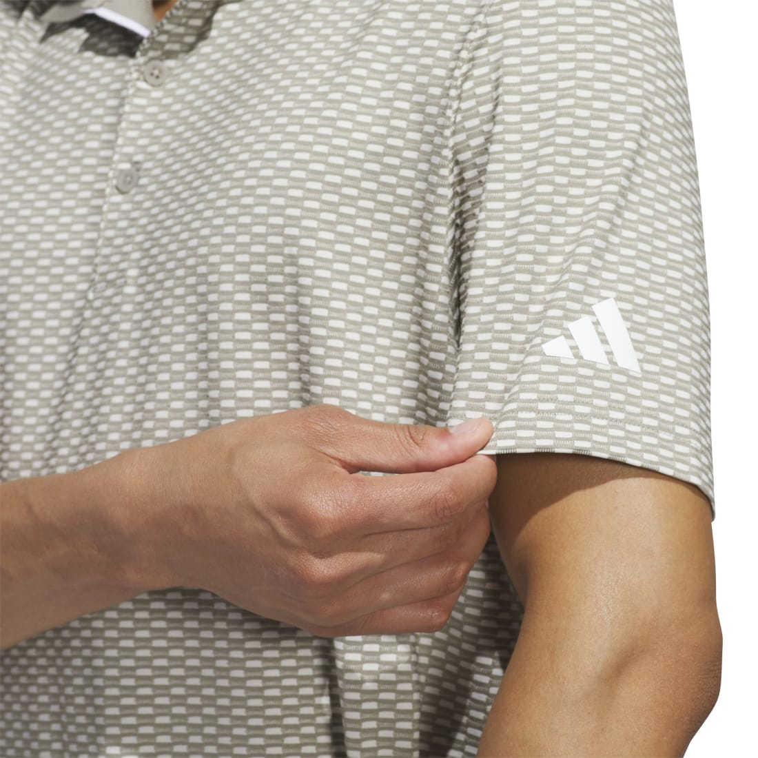 adidas Beyond Textured Golf Polo Shirt JF4882