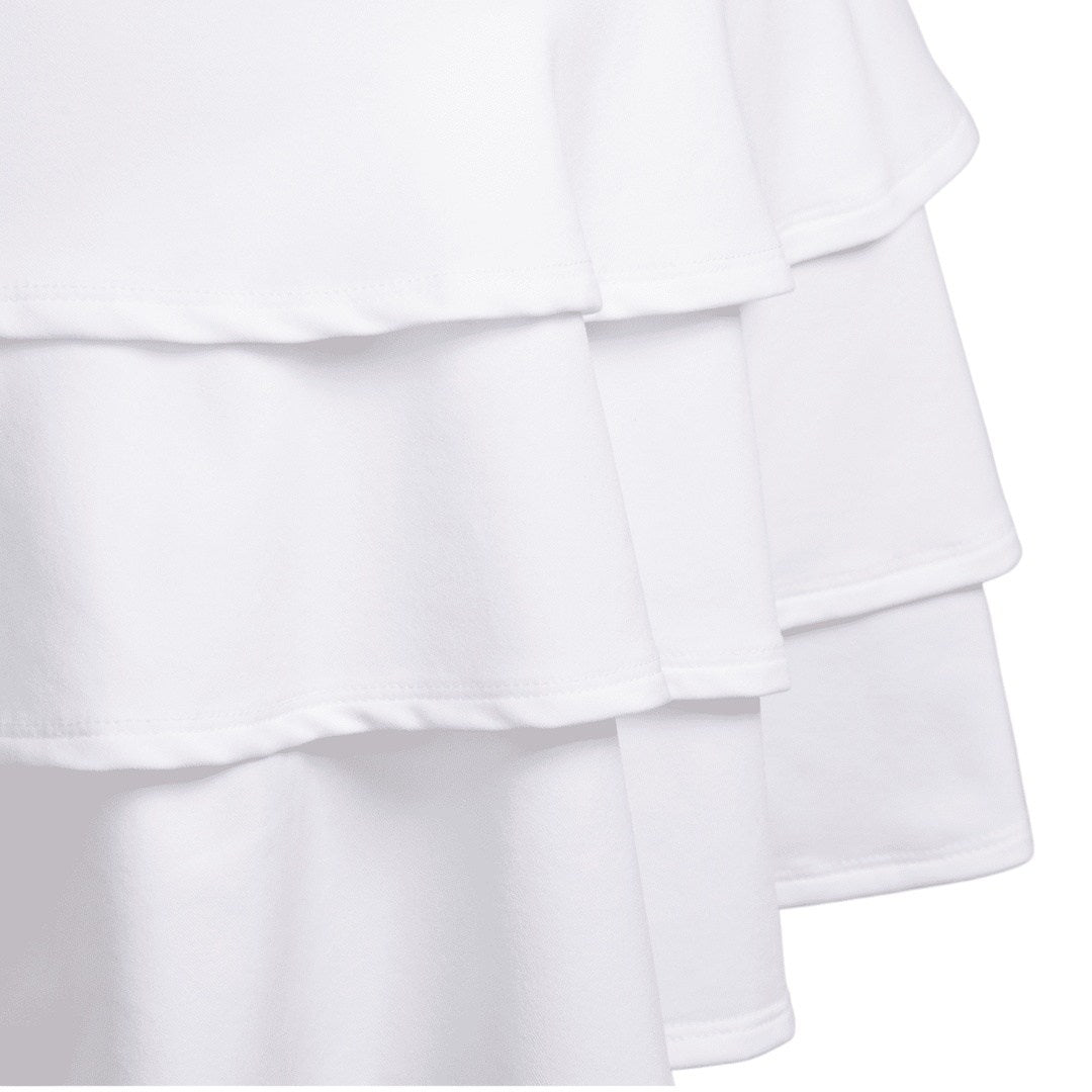 adidas Junior Ruffled Golf Skirt FI8683