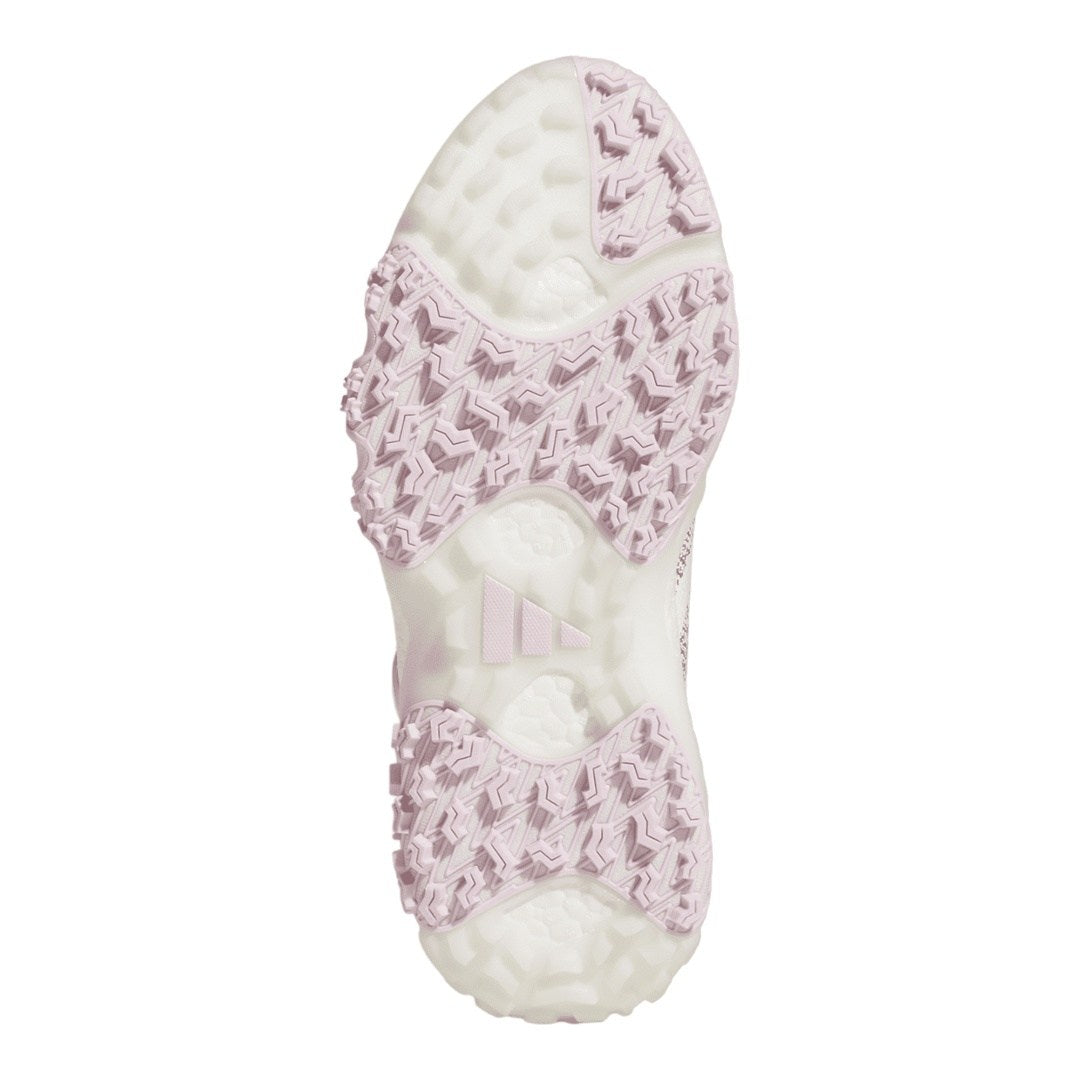adidas Ladies CodeChaos BOA Golf Shoes GX3944 White/Pink Clarkes Golf