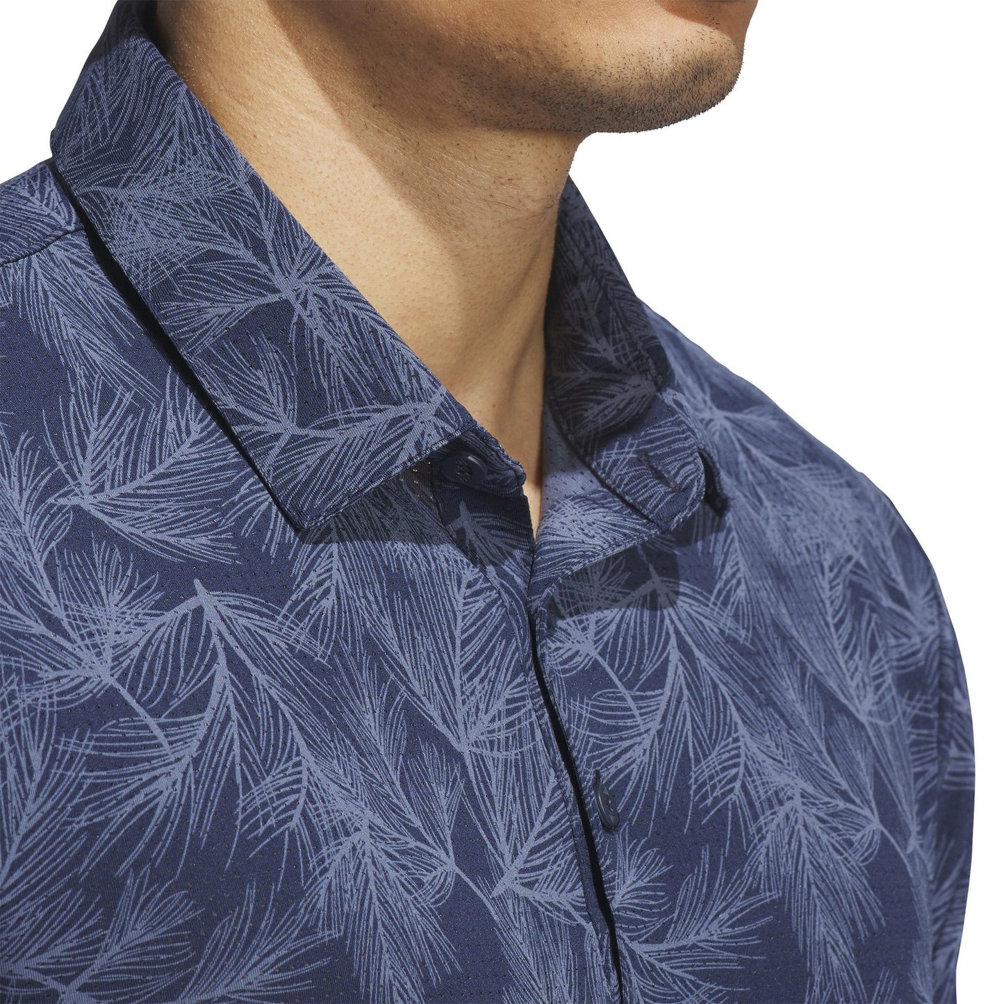 adidas Ultimate 365 Pine Print Golf Polo Shirt IL0568