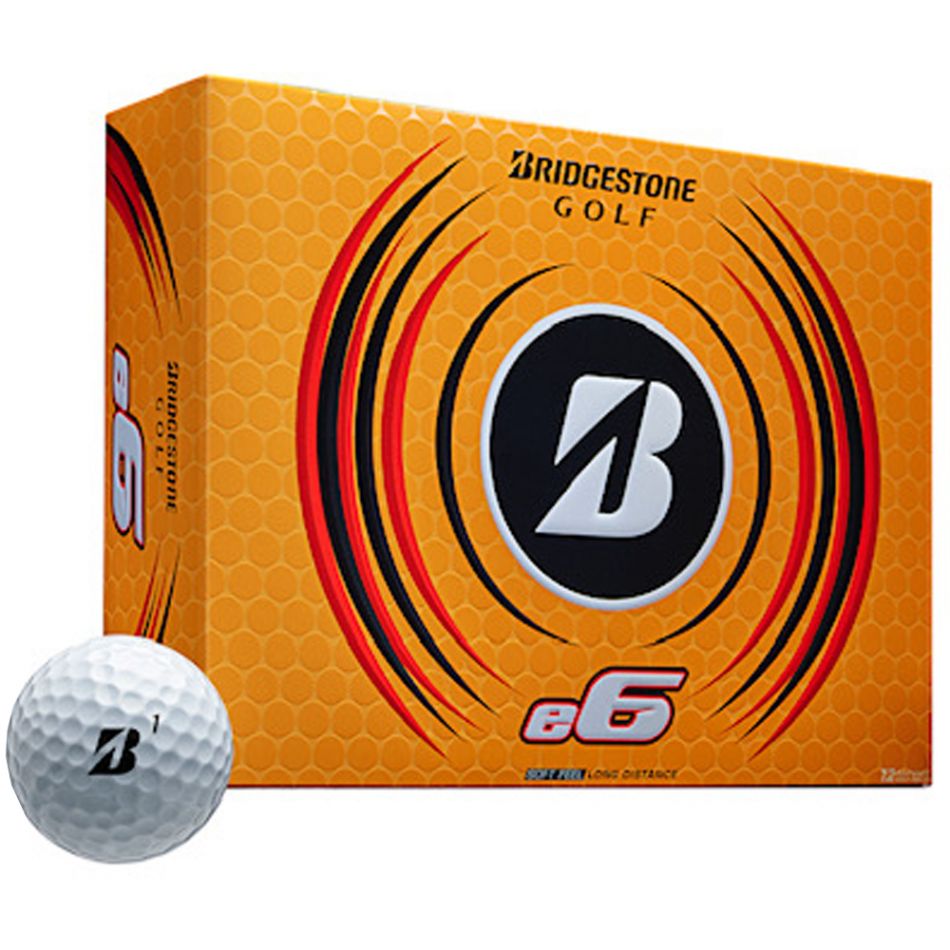 Bridgestone E6 Golf Balls | White