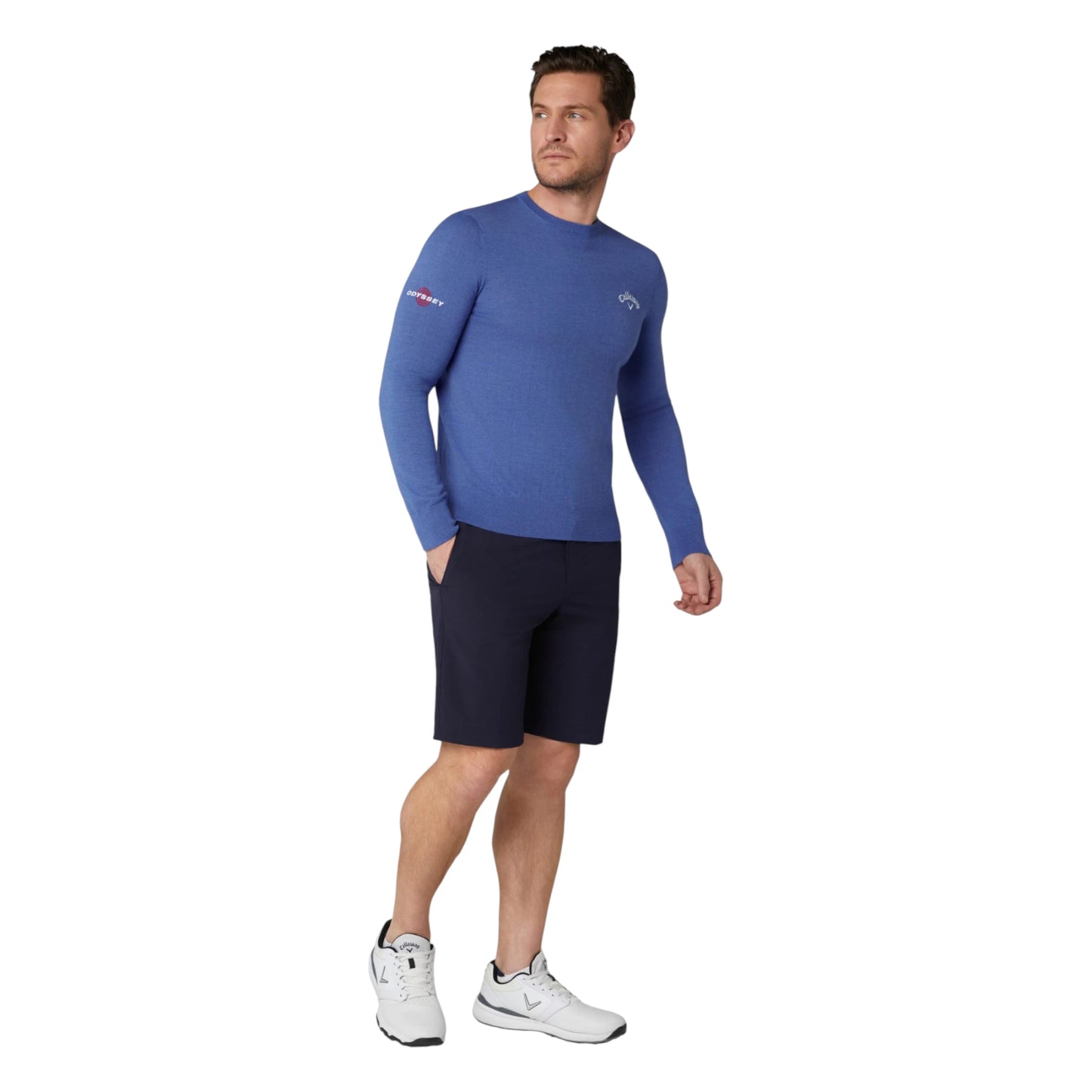 Callaway Crew Neck Merino Mix Golf Sweater CGGFF0T9