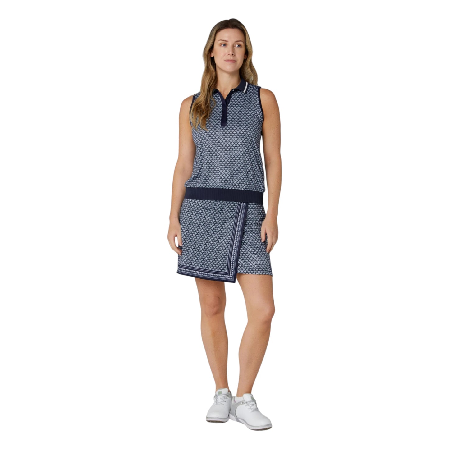 Callaway Ladies Scarf GEO Asymmetrical Golf Skort CGKBSG80