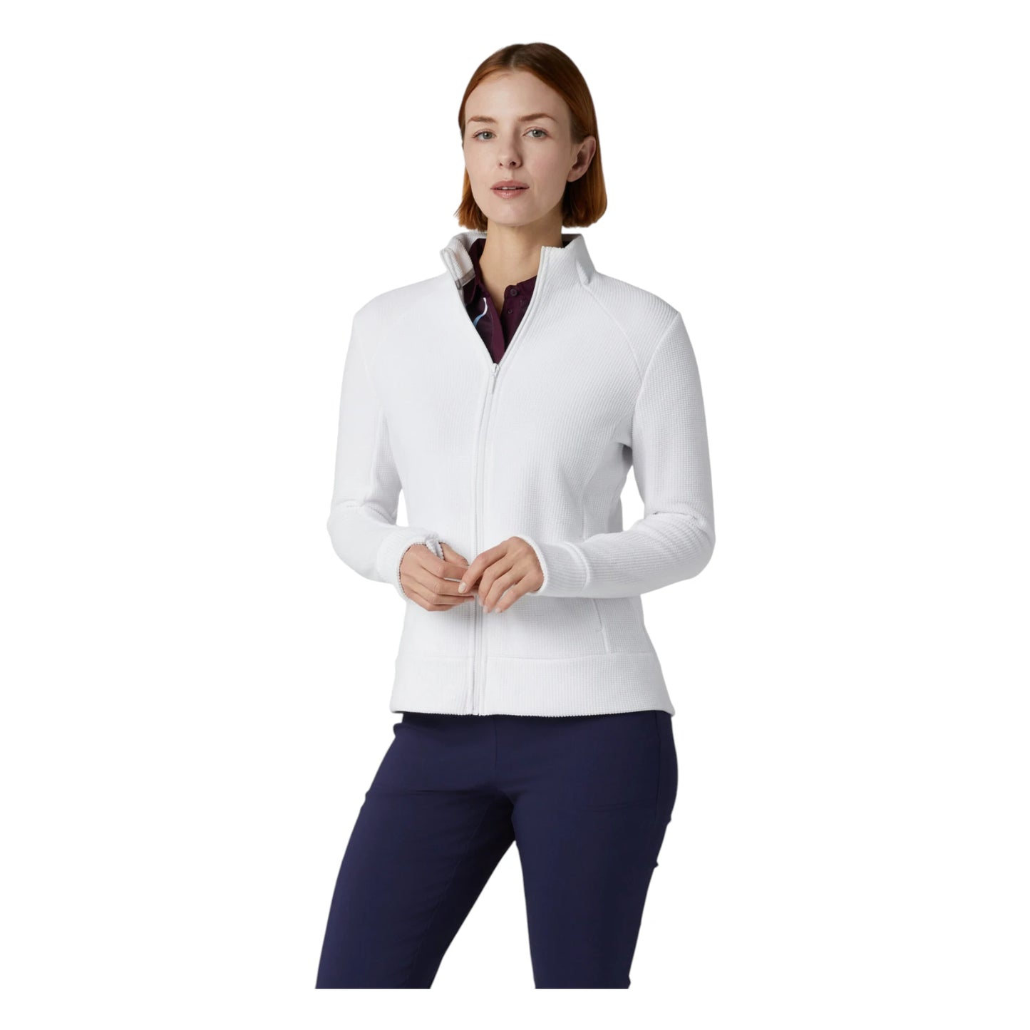 Callaway Ladies Textured Fleece Golf Mid Layer CGKFF079