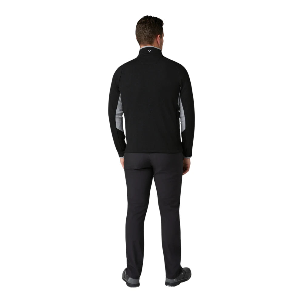 Callaway Blocked LS 1/4 Zip Golf Pullover CGKFF0F8