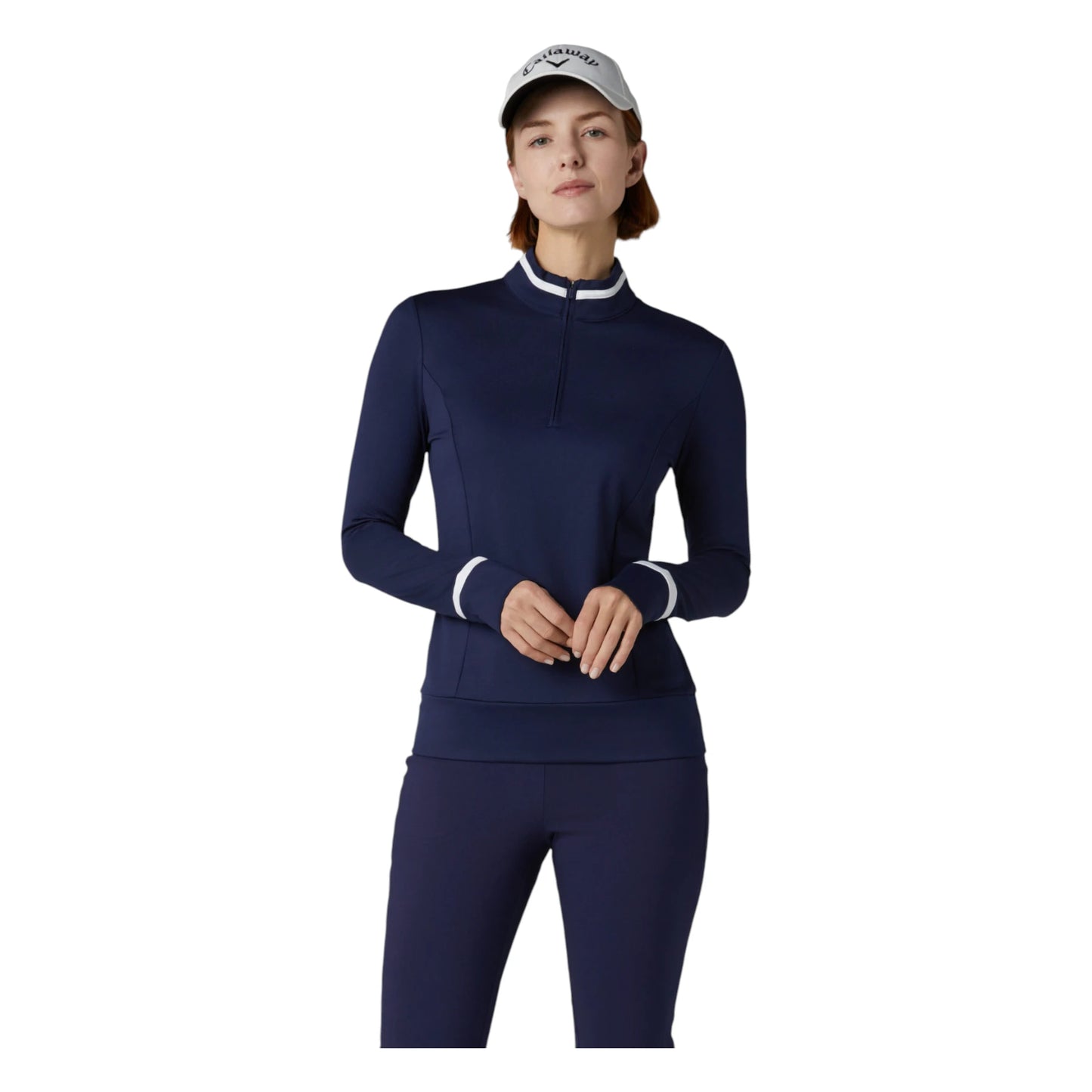 Callaway Ladies Thermal Colorblock Golf Top CGKFF0K3