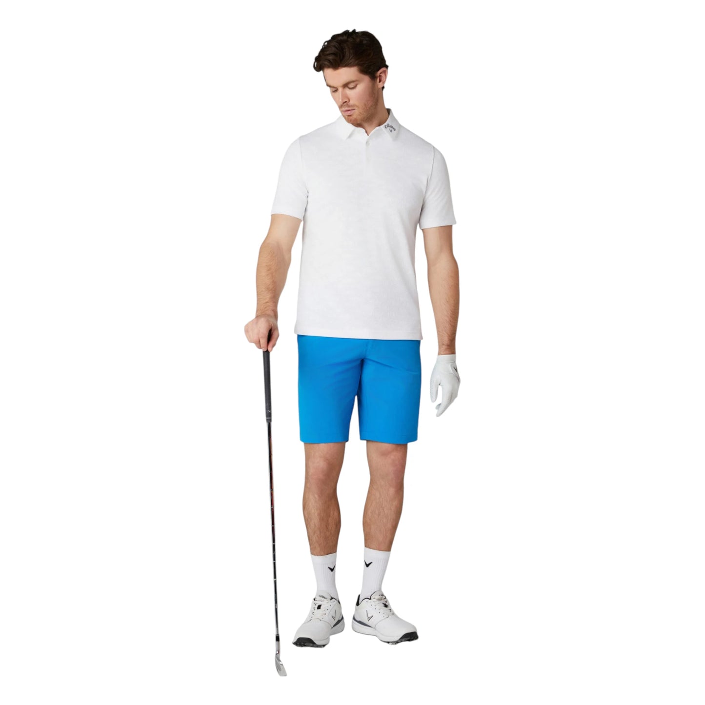 Callaway Odyssey Ventilated Jacquard Golf Polo Shirt CGKSG0C6