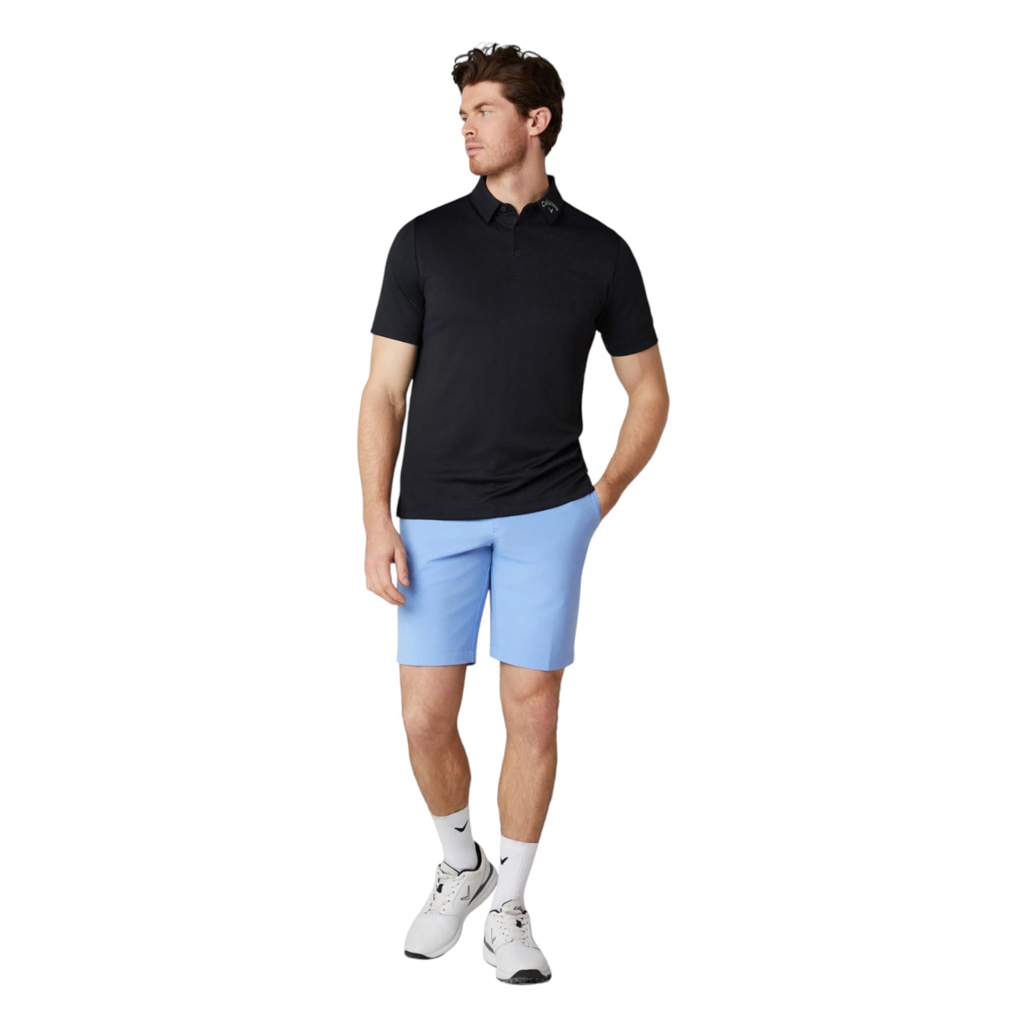 Callaway Odyssey Ventilated Jacquard Golf Polo Shirt CGKSG0C6