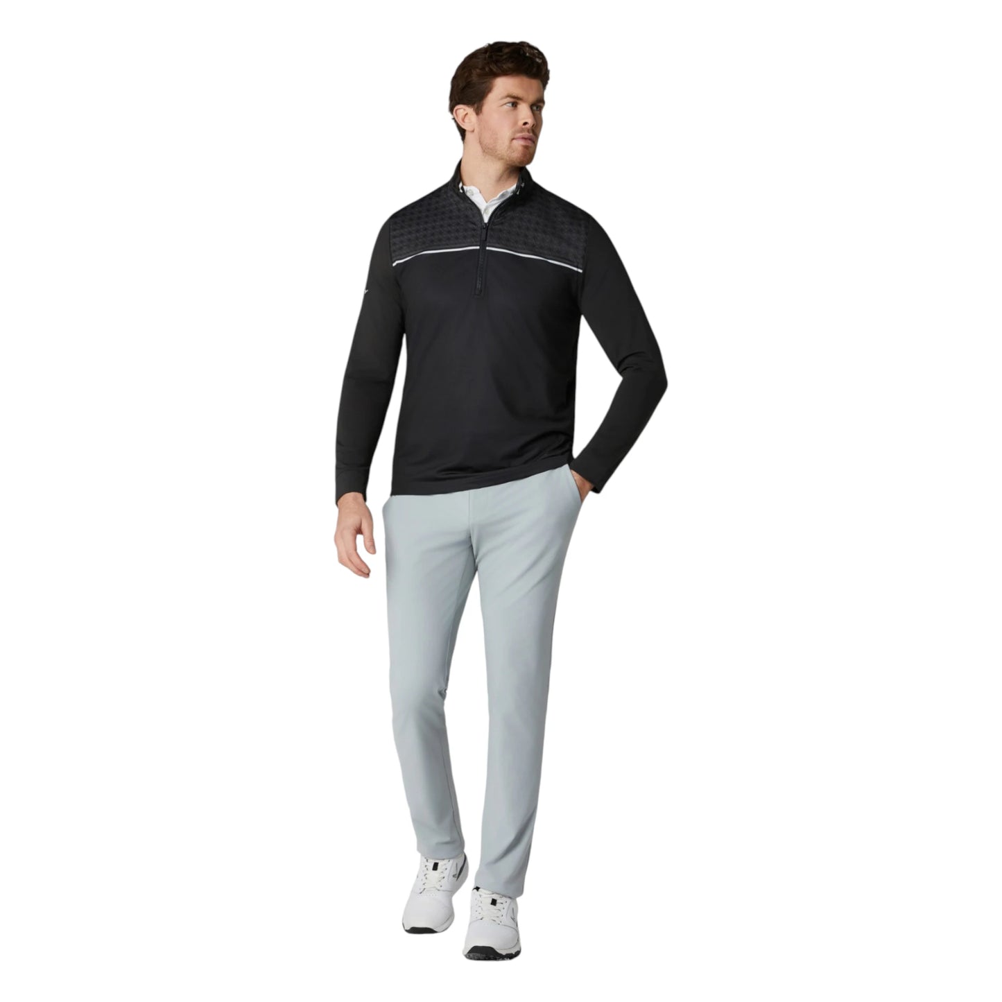 Callaway Odyssey Printed Block Golf Pullover CGKSG0C7