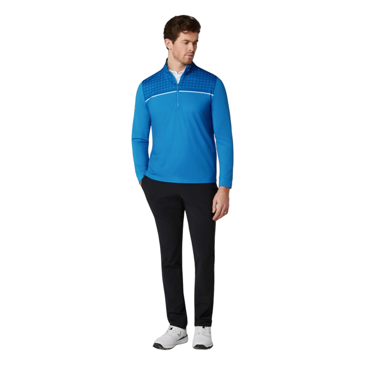 Callaway Odyssey Printed Block Golf Pullover CGKSG0C7