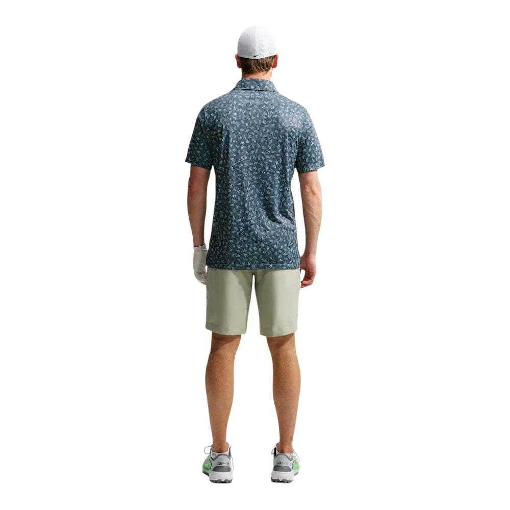 Nike Par Dri-FIT Grass Print Golf Polo Shirt IO0734