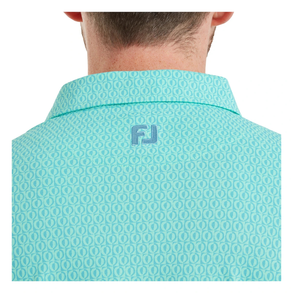 FootJoy Modernist Geo Pique Golf Polo Shirt 39351
