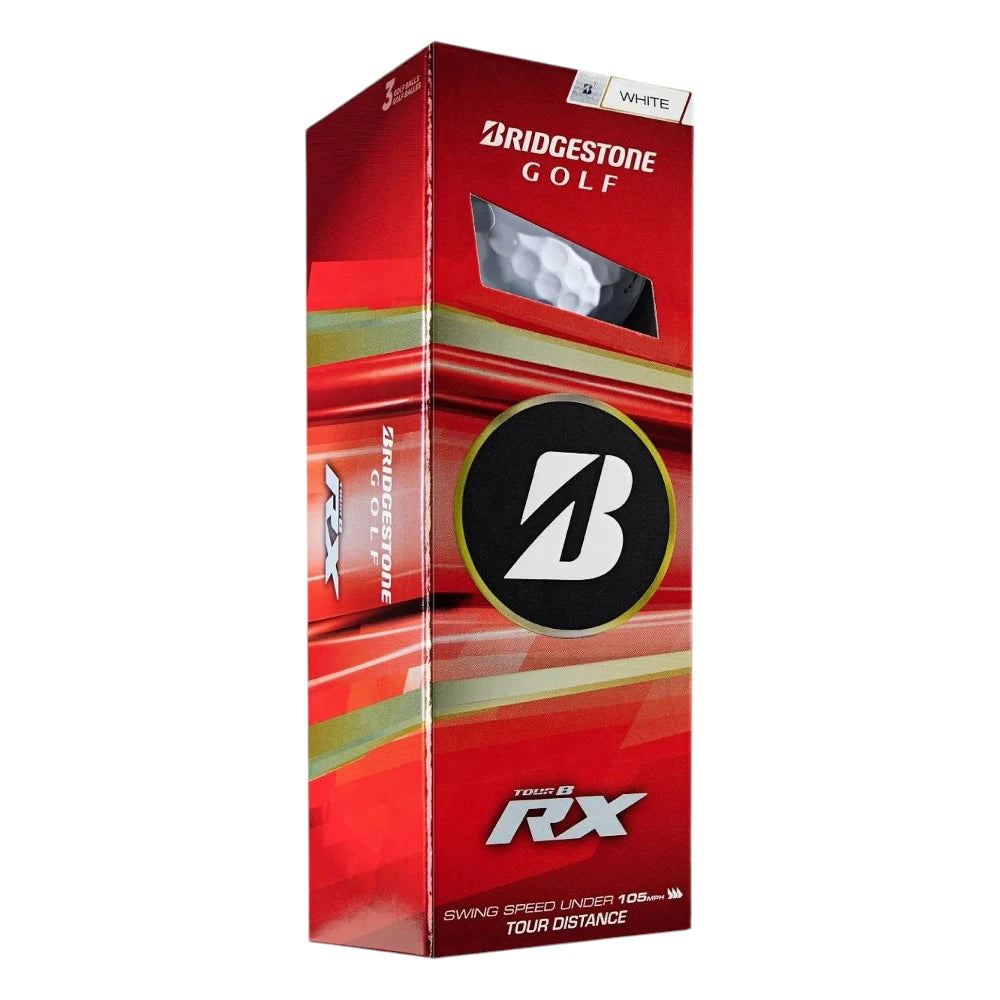 Bridgestone 2026 Tour B RX Golf Balls | White