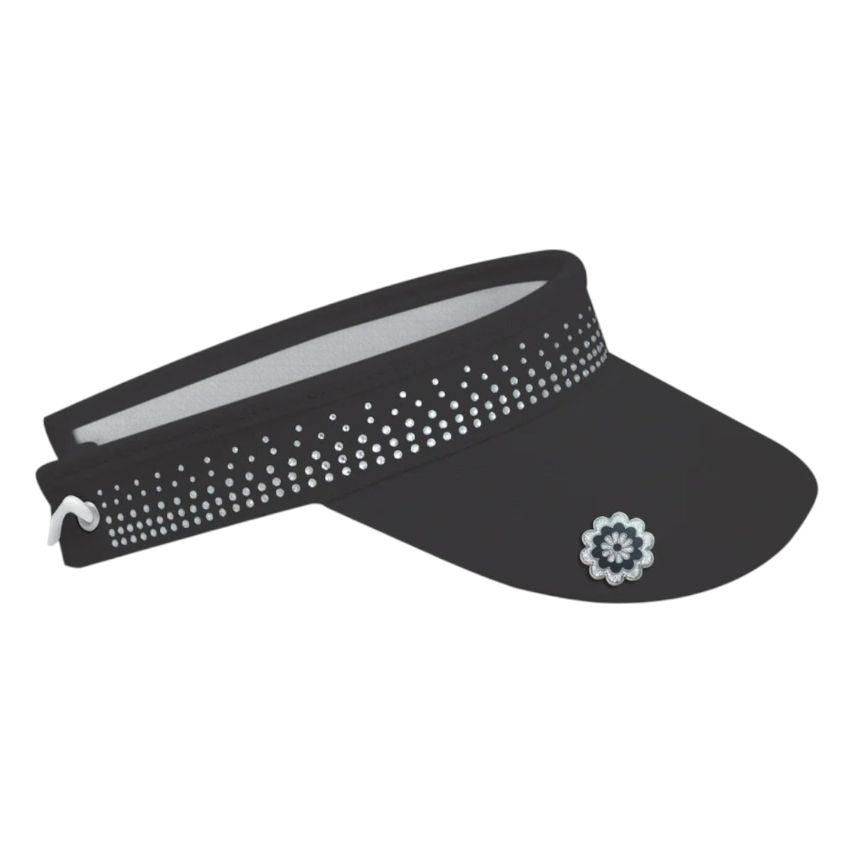 Surprizeshop Crystal Telephone Wire Golf Visor TV009005