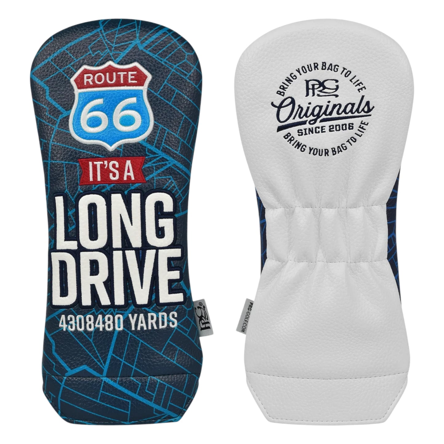 PRG Originals Route 66 Vintage Golf Headcover | Fairway