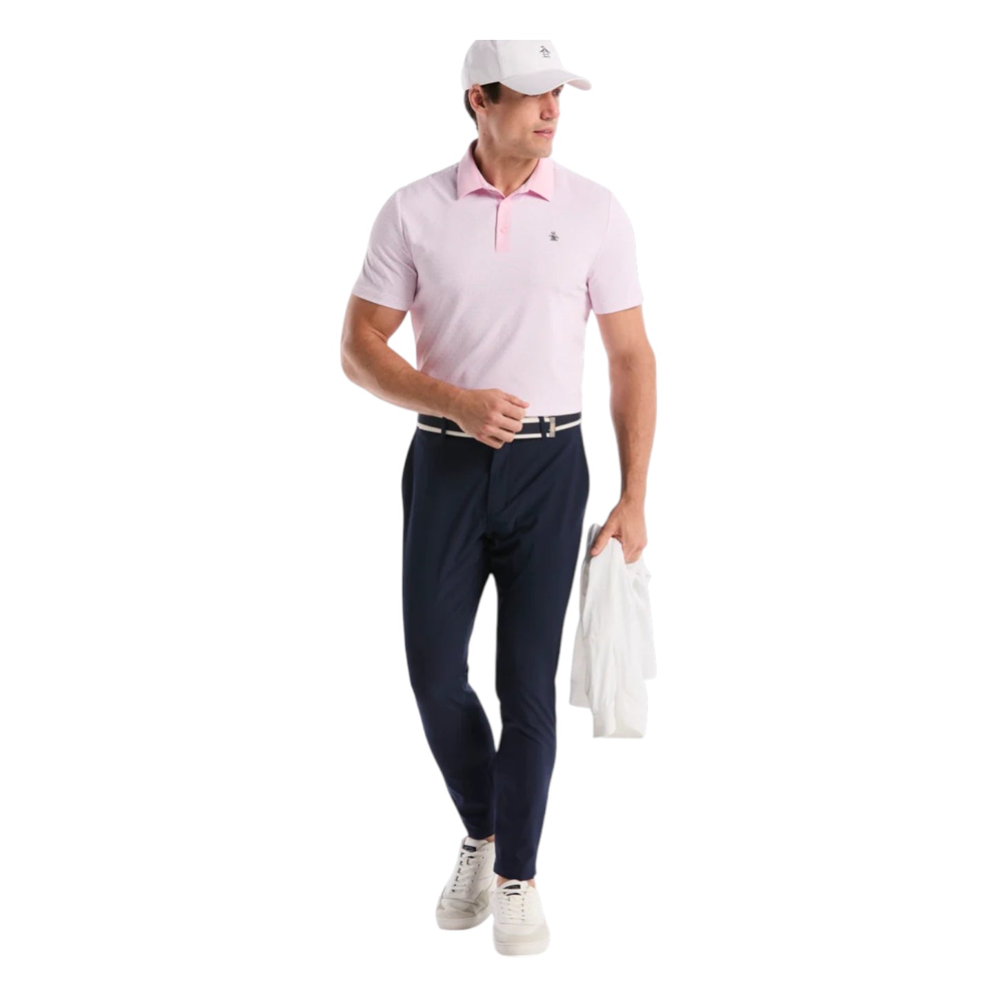 Original Penguin Pete's Tee Time Golf Polo Shirt OGKSF045