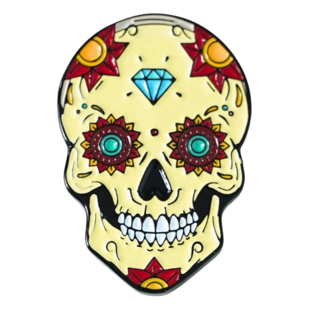 Skins Golf Dia de los Muertos Ball Marker