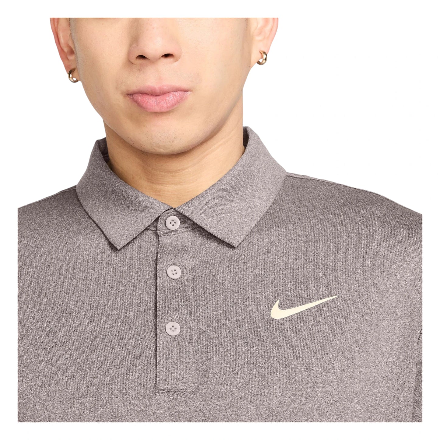 Nike Dri-Fit Tour Heather Golf Polo Shirt FZ7473