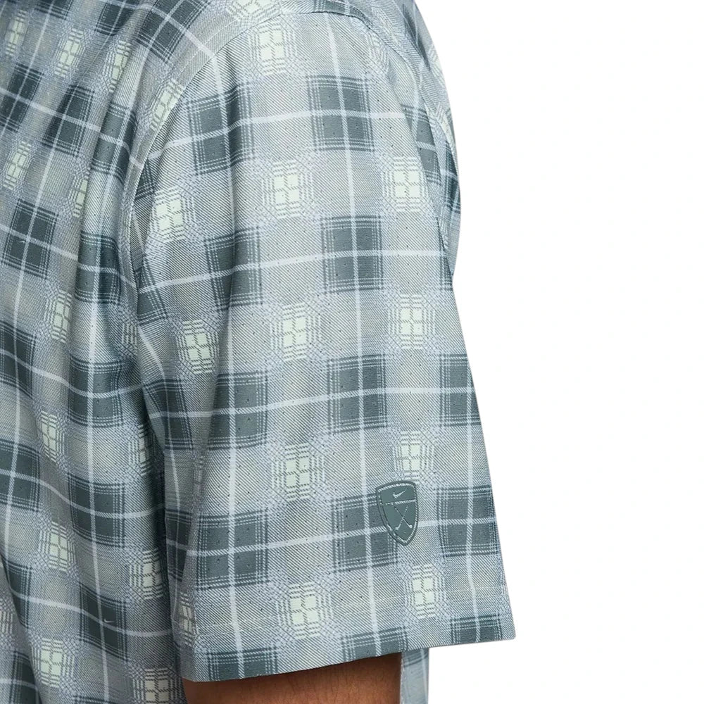 Nike Dri Fit Tartan Golf Polo Shirt II0788