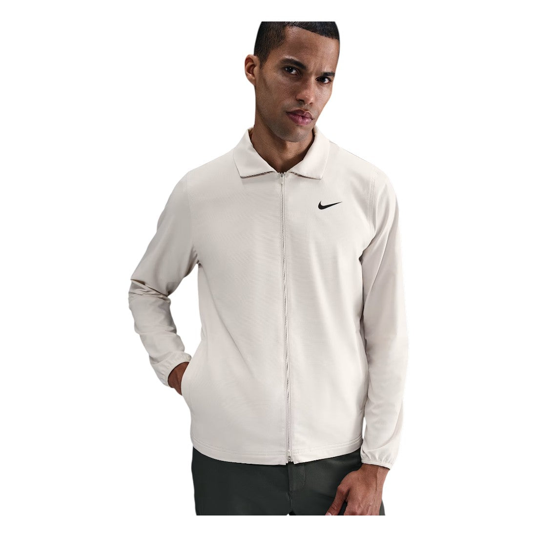 Nike Tour Repel Full-Zip Golf Jacket FQ0461 Light Orewood Brown
