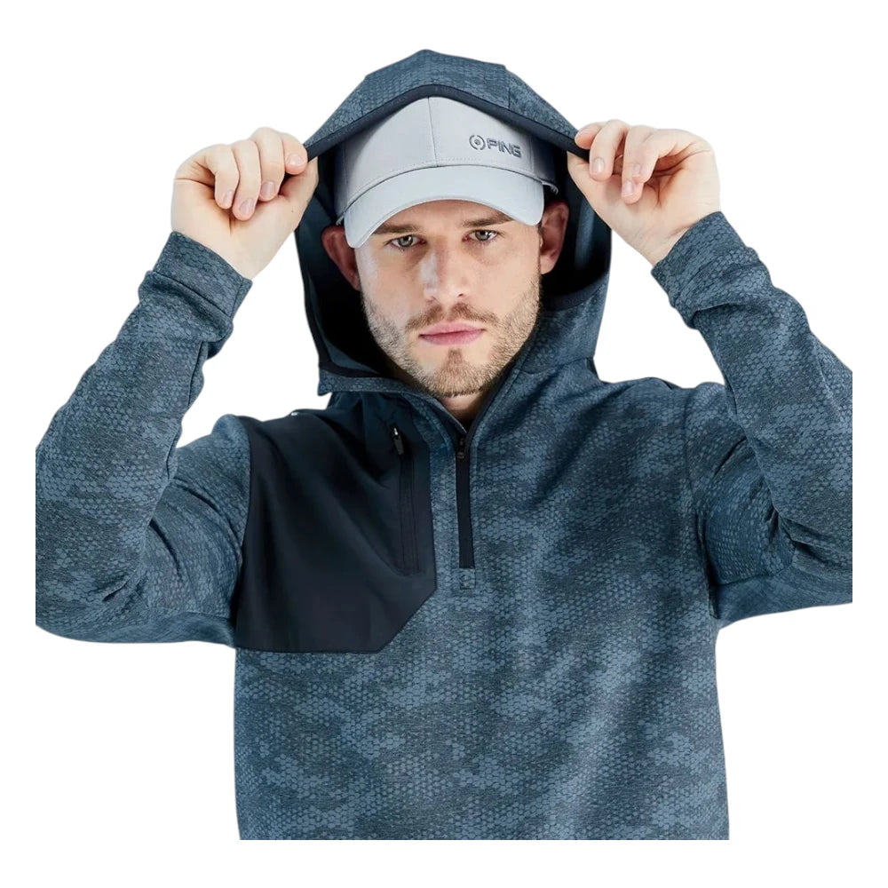 Ping Nexa Hooded 1/2 Zip Fleece Golf Mid Layer P03767