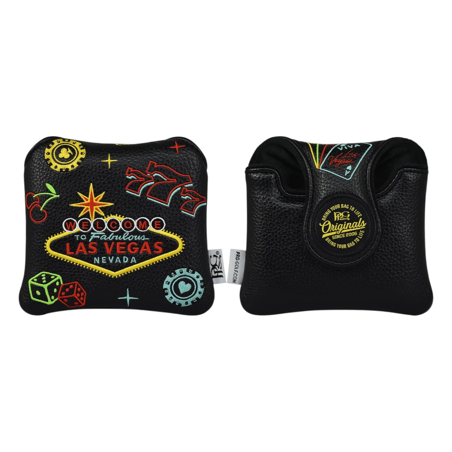 PRG Originals Neon Vegas Vintage Golf Headcover | Mallet