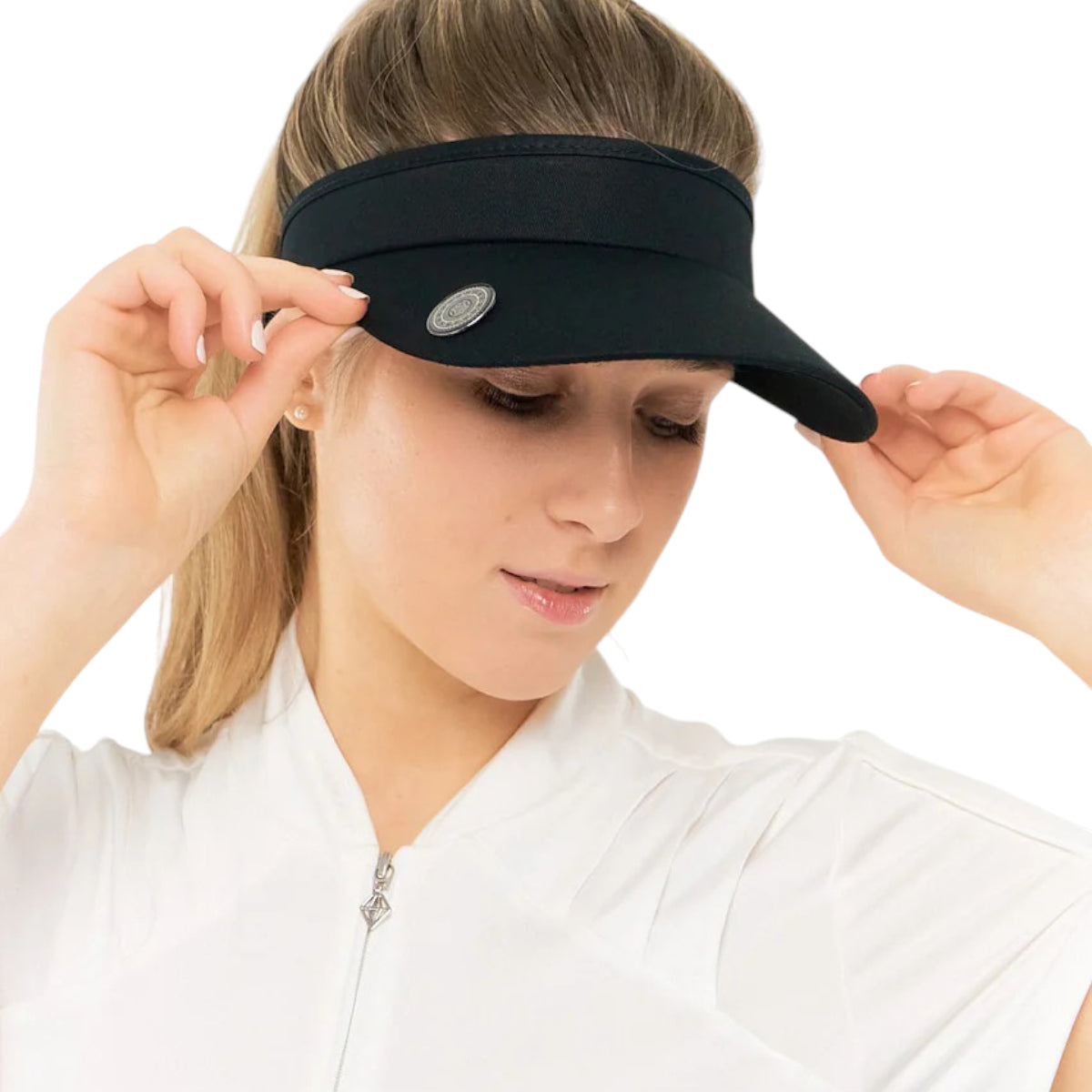 Surprizeshop Telephone Wire Ball Marker Golf Visor TV009004