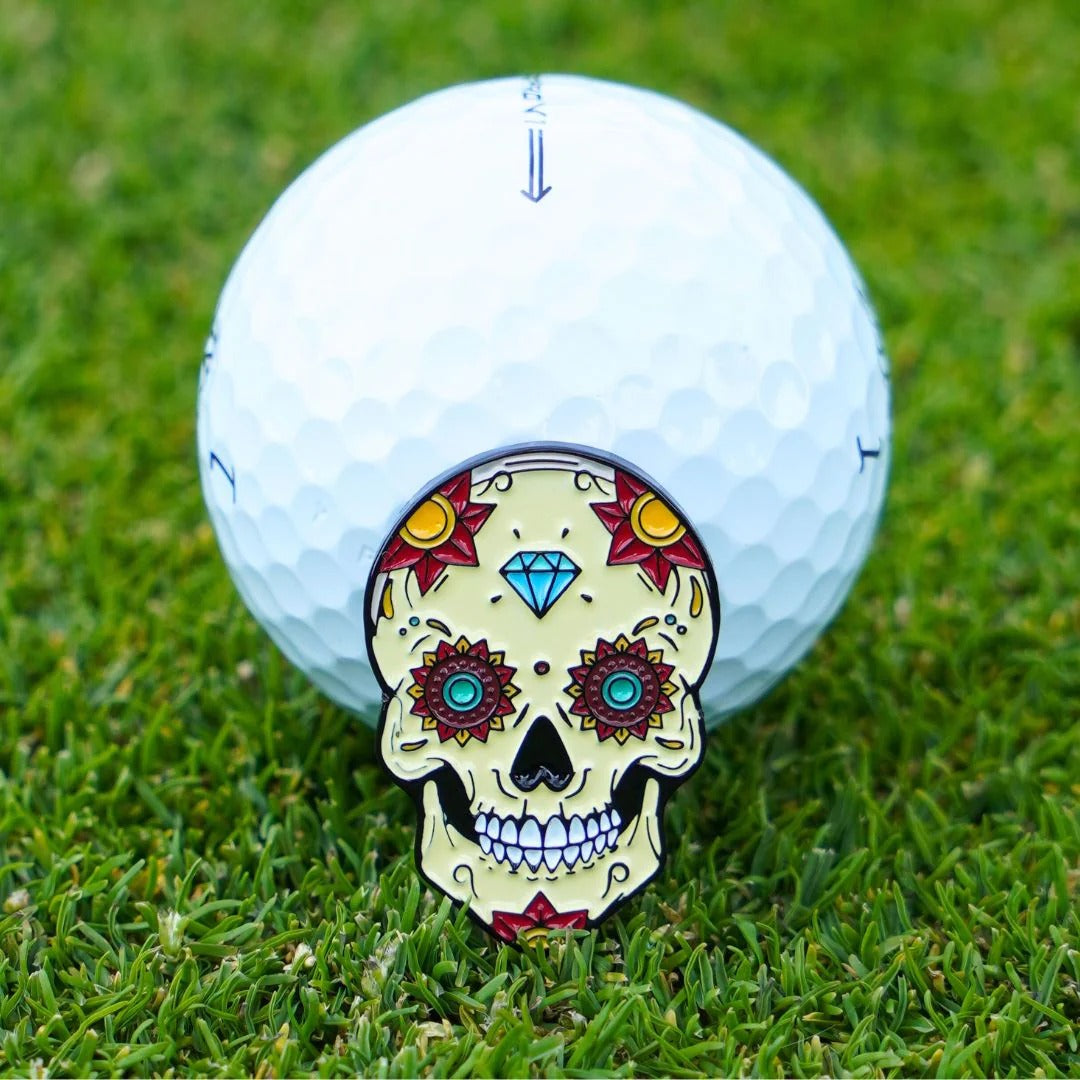 Skins Golf Dia de los Muertos Ball Marker