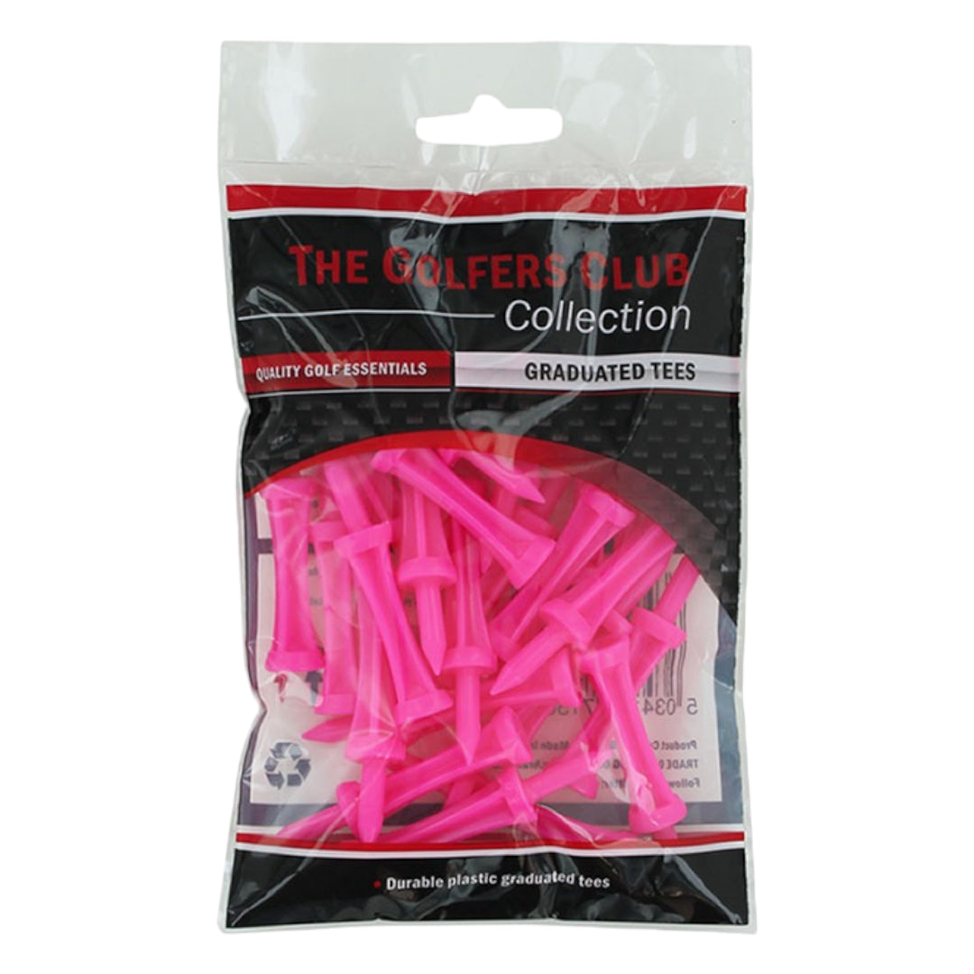 Brand Fusion Graduated 39mm Golf Tees 25 Pack