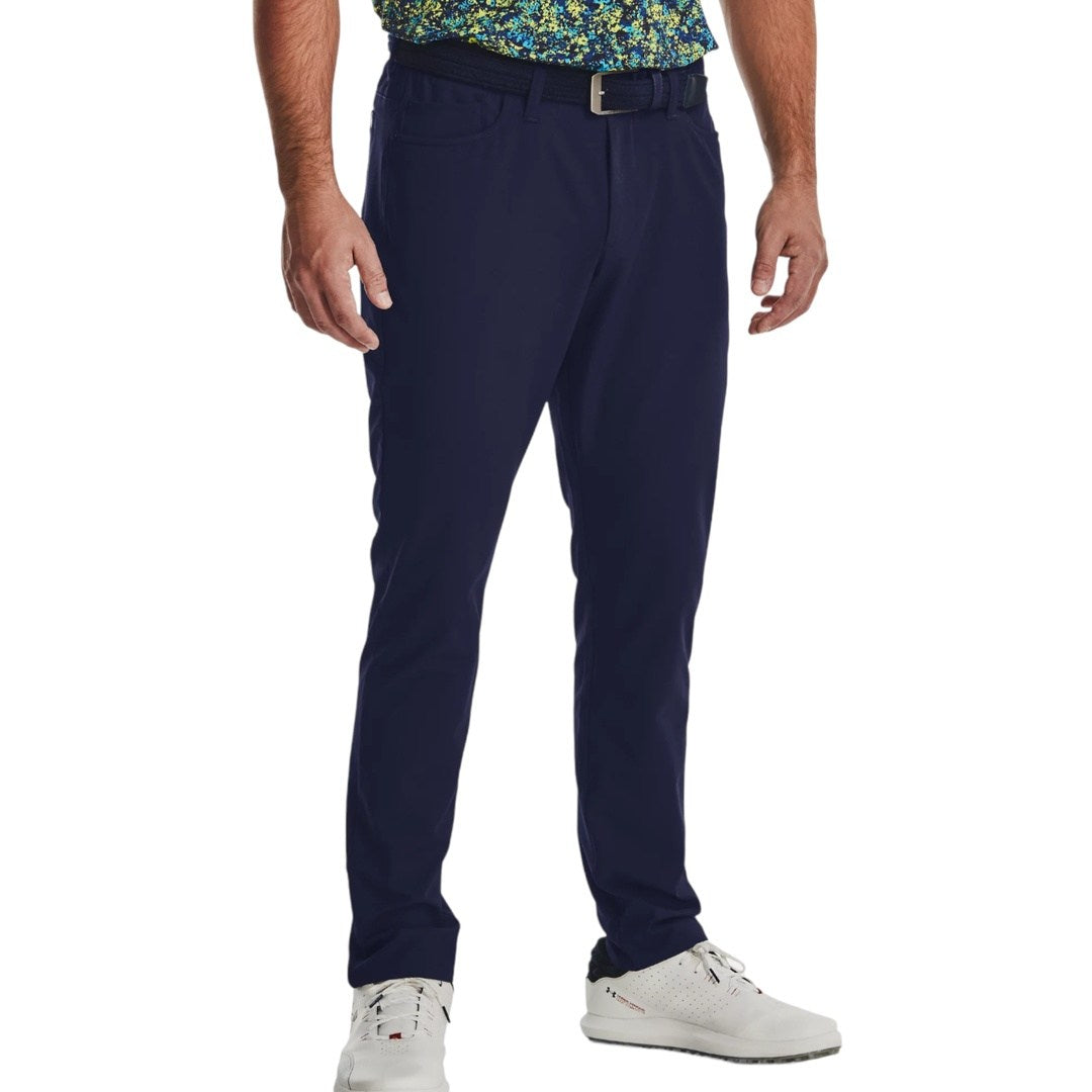 Under Armour Drive Pocket Tapered Golf Pants 1364934 Navy