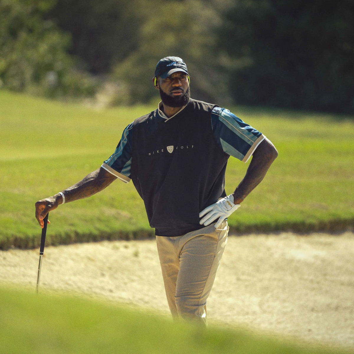 <strong>LeBron James</strong> part of the Nike Golf Campaign