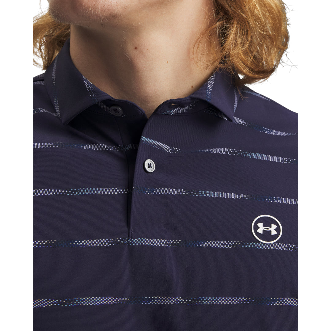 Under Armour Drive Chill Printed Golf Polo Shirt 6009724