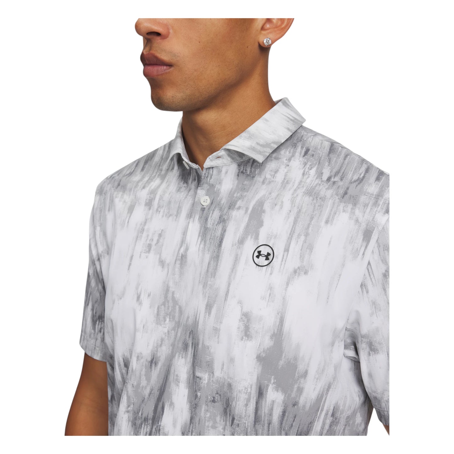 Under Armour Drive Chill Printed Golf Polo Shirt 6009724
