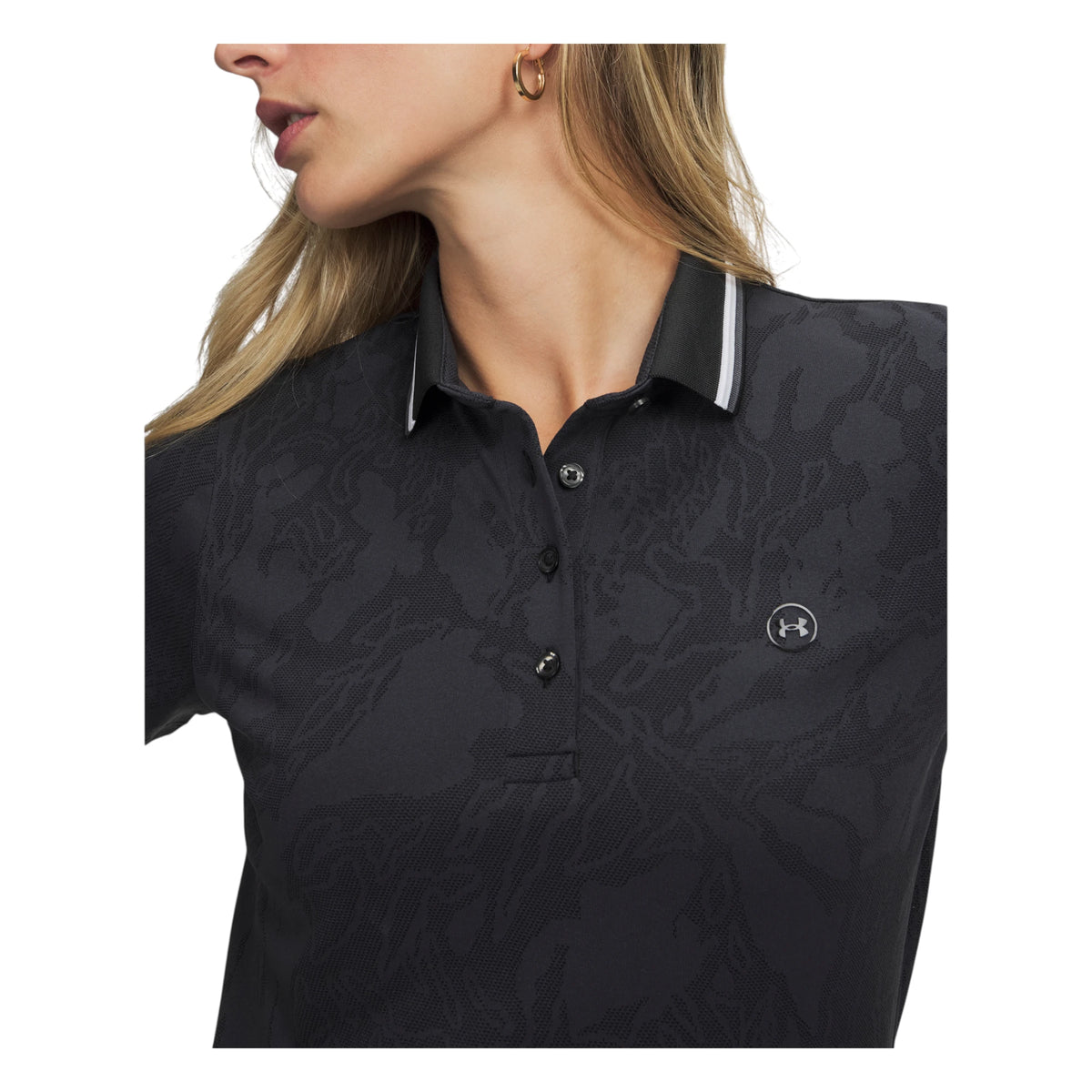Under Armour Ladies ArmourDry Jacquard Golf Polo Shirt 6013993
