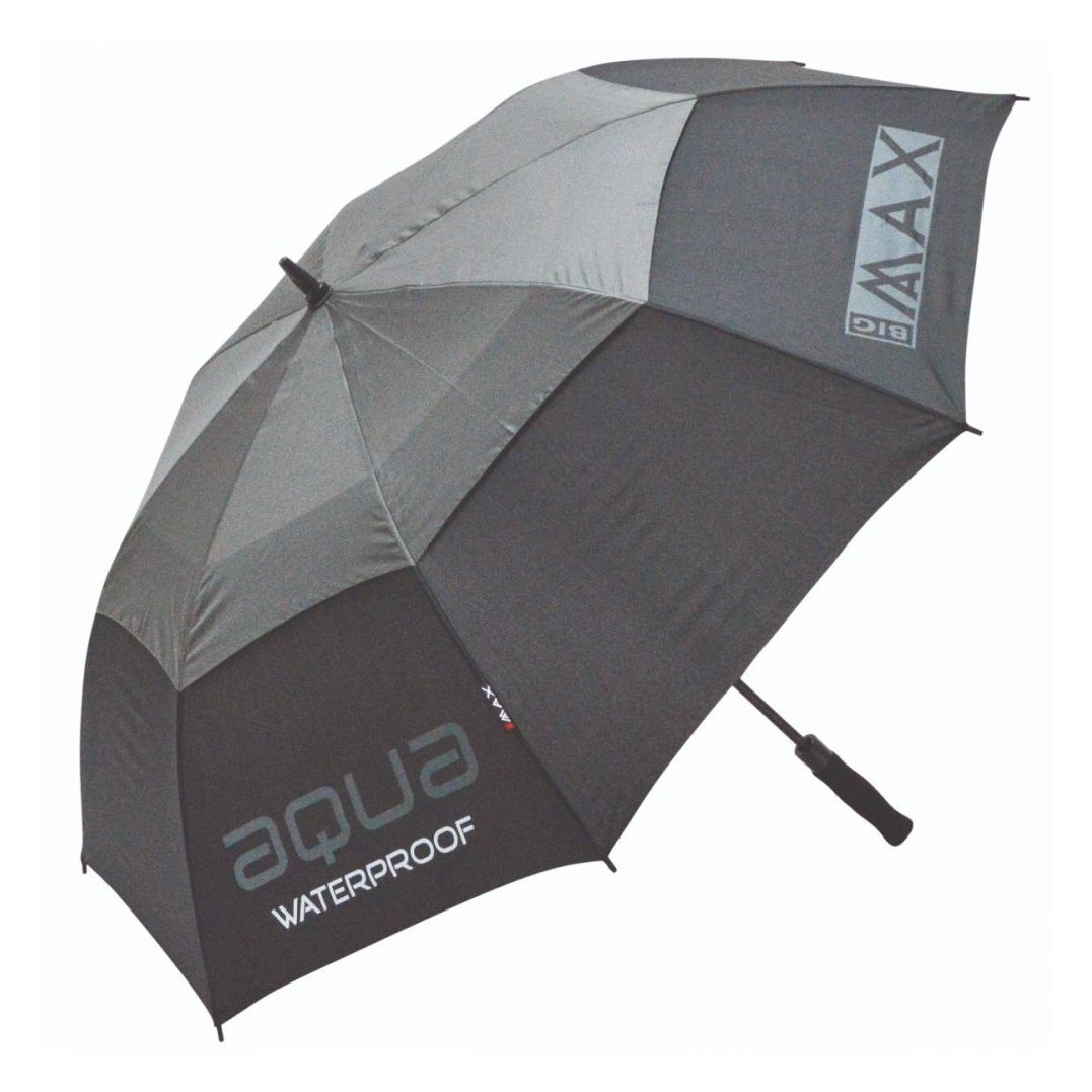 Big Max Aqua Golf Umbrella GU360 | Black/Charcoal