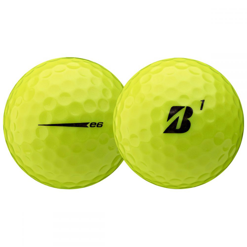 Bridgestone 2021 E6 Golf Balls | Yellow