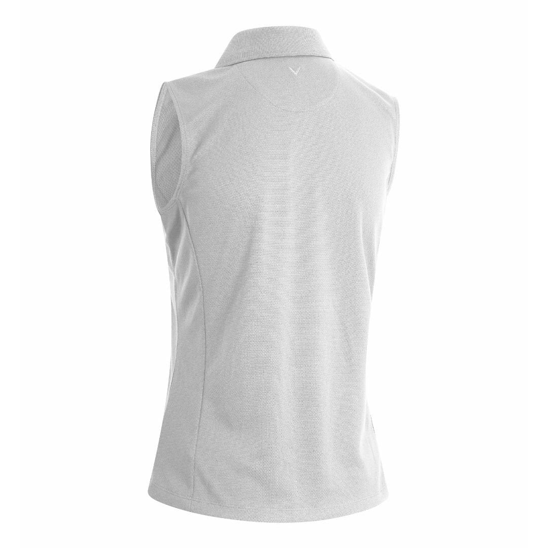 Callaway Ladies Sleeveless Swing Tech Golf Polo CGKSA0A4