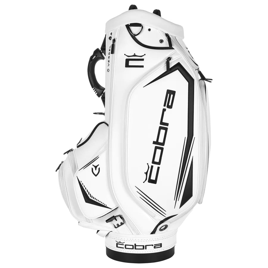 Cobra Core Staff Tour Golf Bag 909629 | Bright White 02 – Clarkes Golf